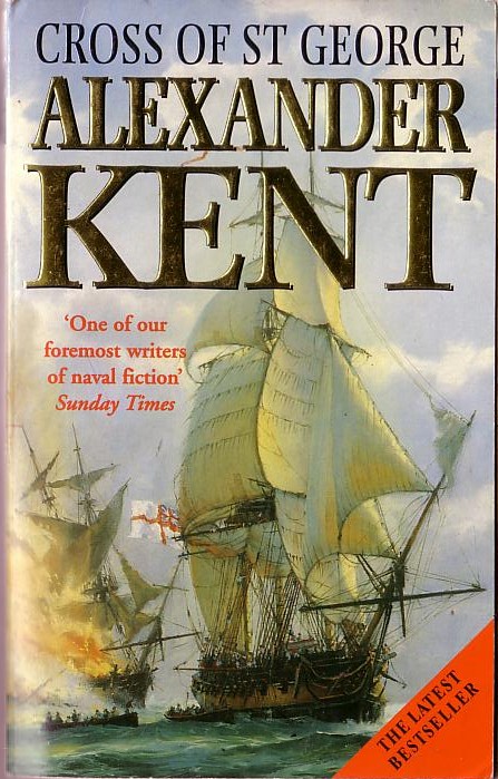 Alexander Kent  CROSS OF ST GEORGE front book cover image