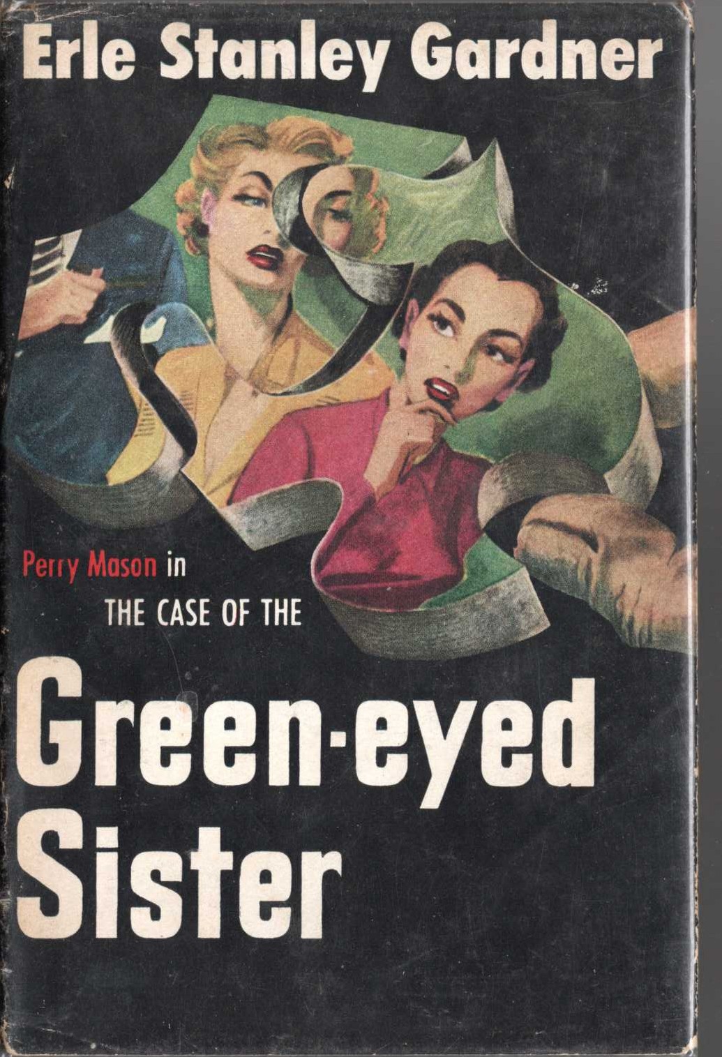 THE CASE OF THE GREEN-EYED SISTER front book cover image