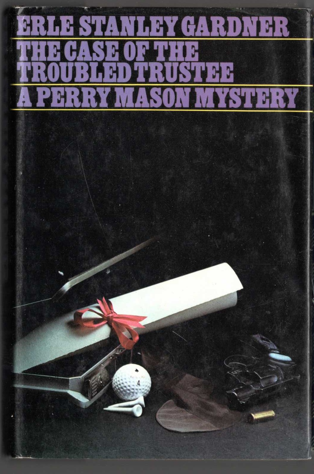 THE CASE OF THE TROUBLED TRUSTEE front book cover image