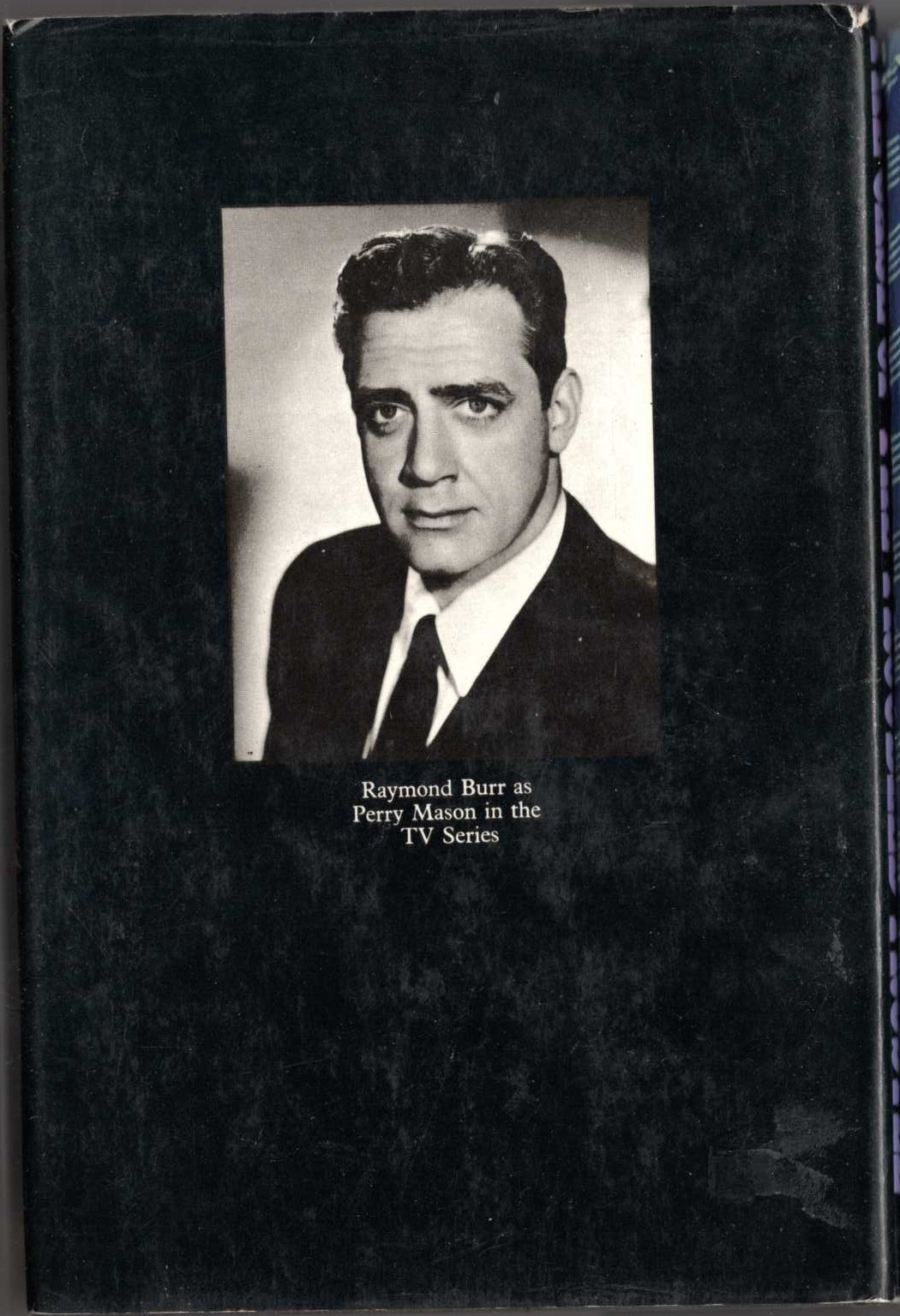 THE CASE OF THE TROUBLED TRUSTEE magnified rear book cover image