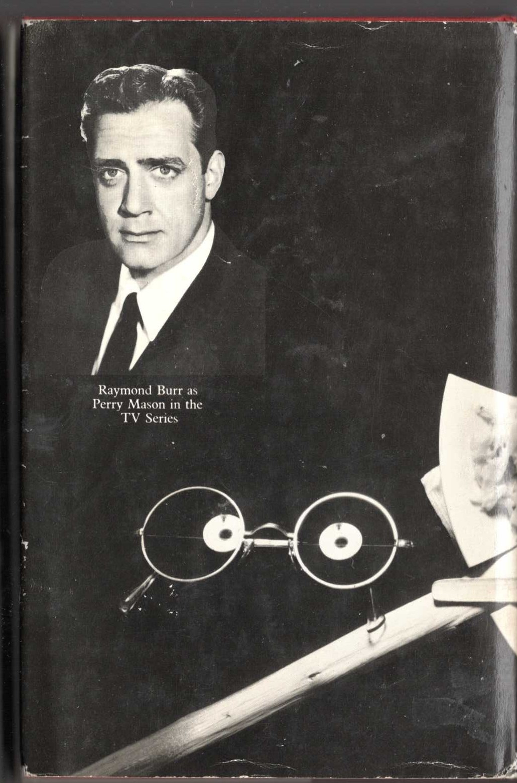 THE CASE OF THE WORRIED WAITRESS magnified rear book cover image