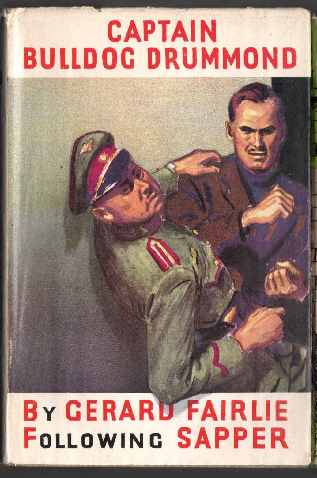 CAPTAIN BULLDOG DRUMMOND front book cover image