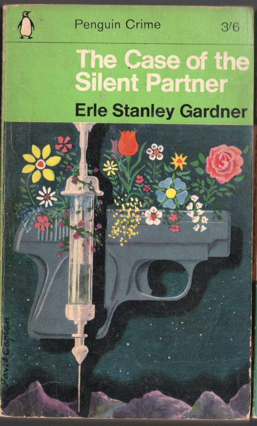 Erle Stanley Gardner  THE CASE OF THE SILENT PARTNER front book cover image
