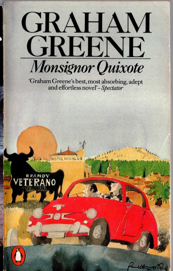 Graham Greene  MONSIGNOR QUIXOTE front book cover image