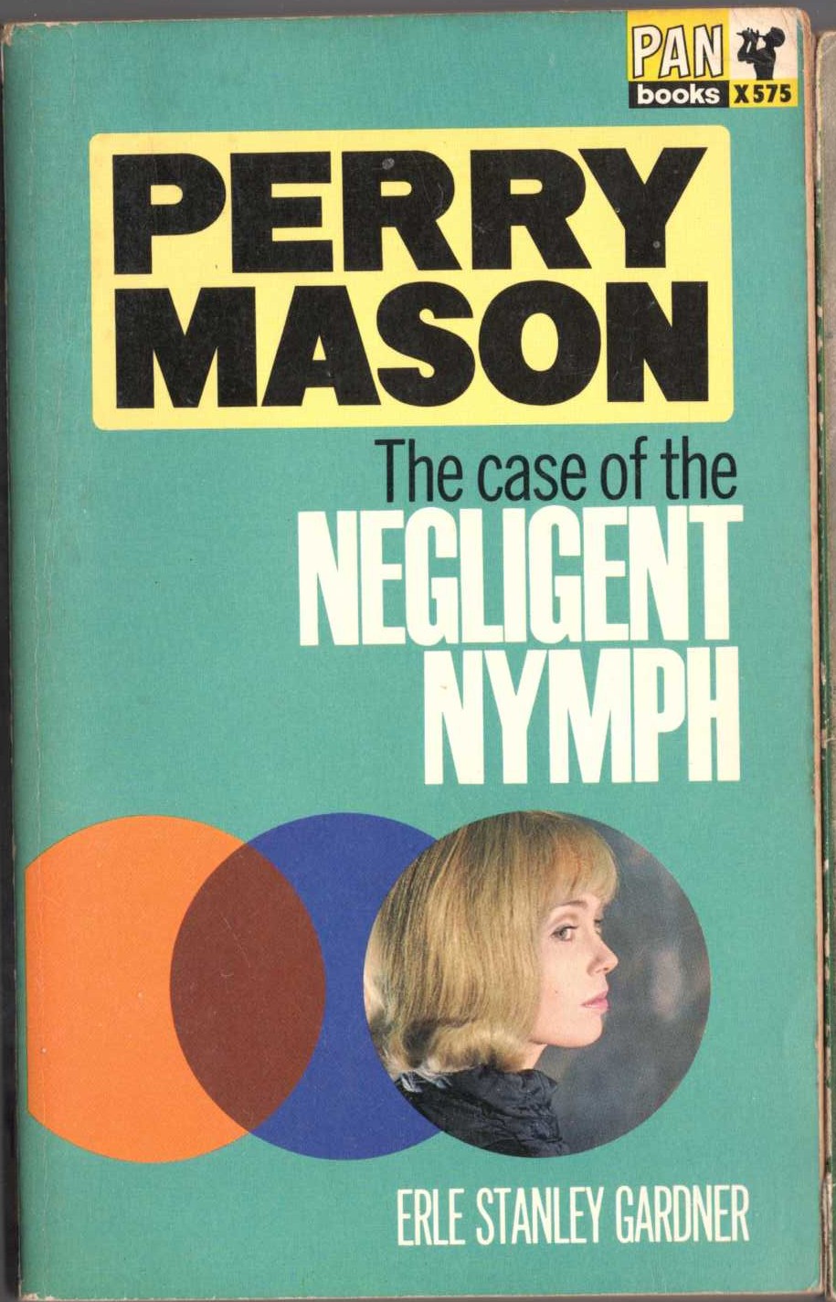 Erle Stanley Gardner  THE CASE OF THE NEGLIGENT NYMPH front book cover image