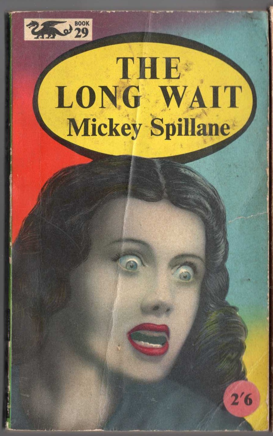 Mickey Spillane  THE LONG WAIT front book cover image
