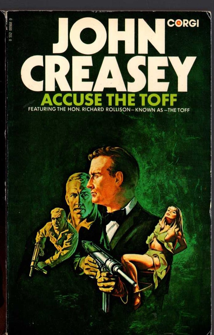 John Creasey  ACCUSE THE TOFF front book cover image