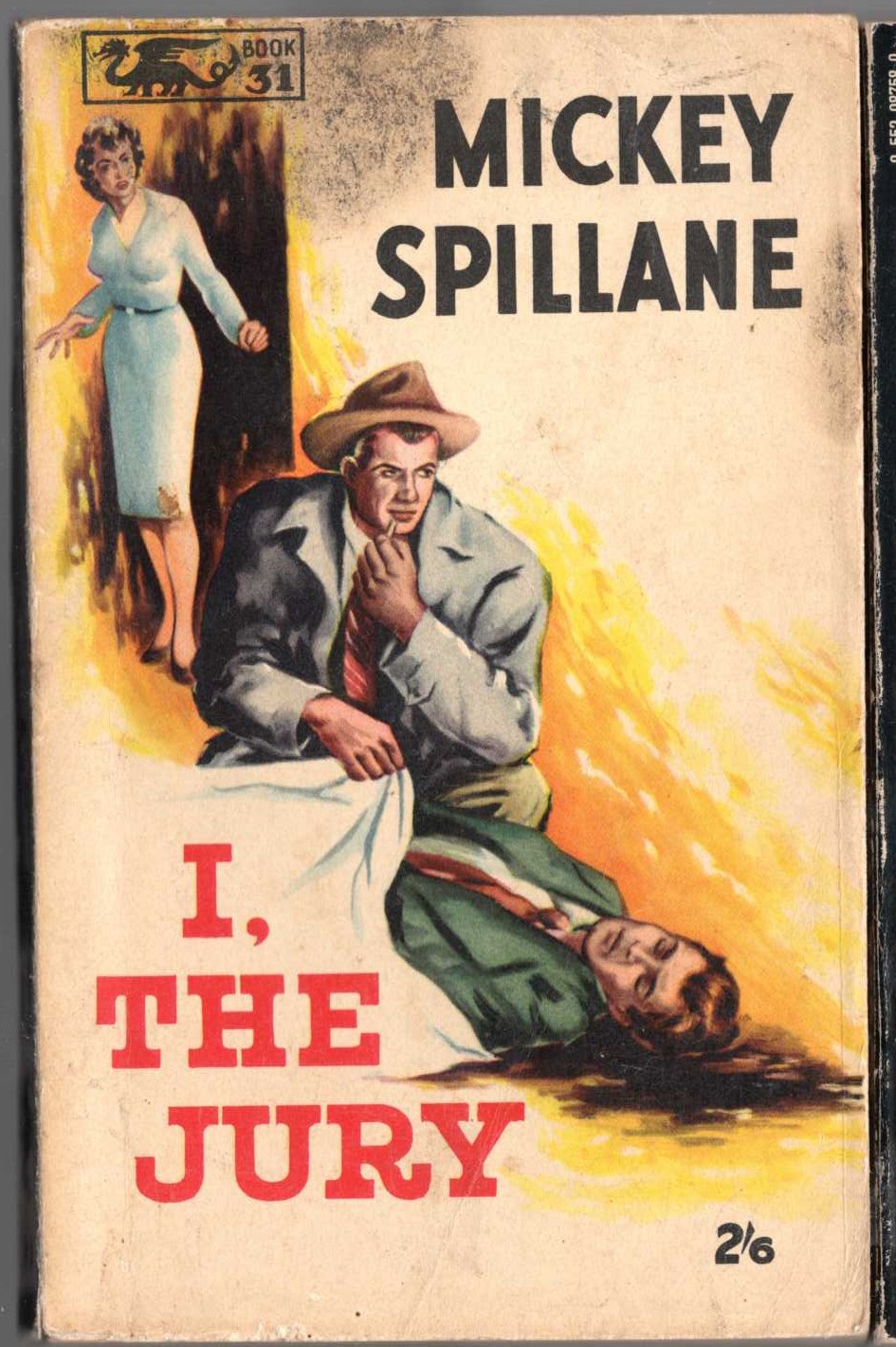 Mickey Spillane  I,-THE JURY front book cover image
