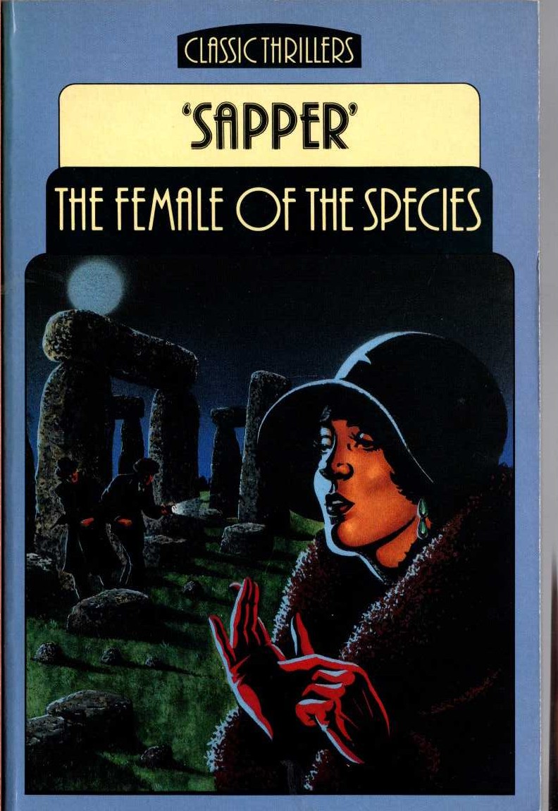 'Sapper'   THE FEMALE OF THE SPECIES front book cover image