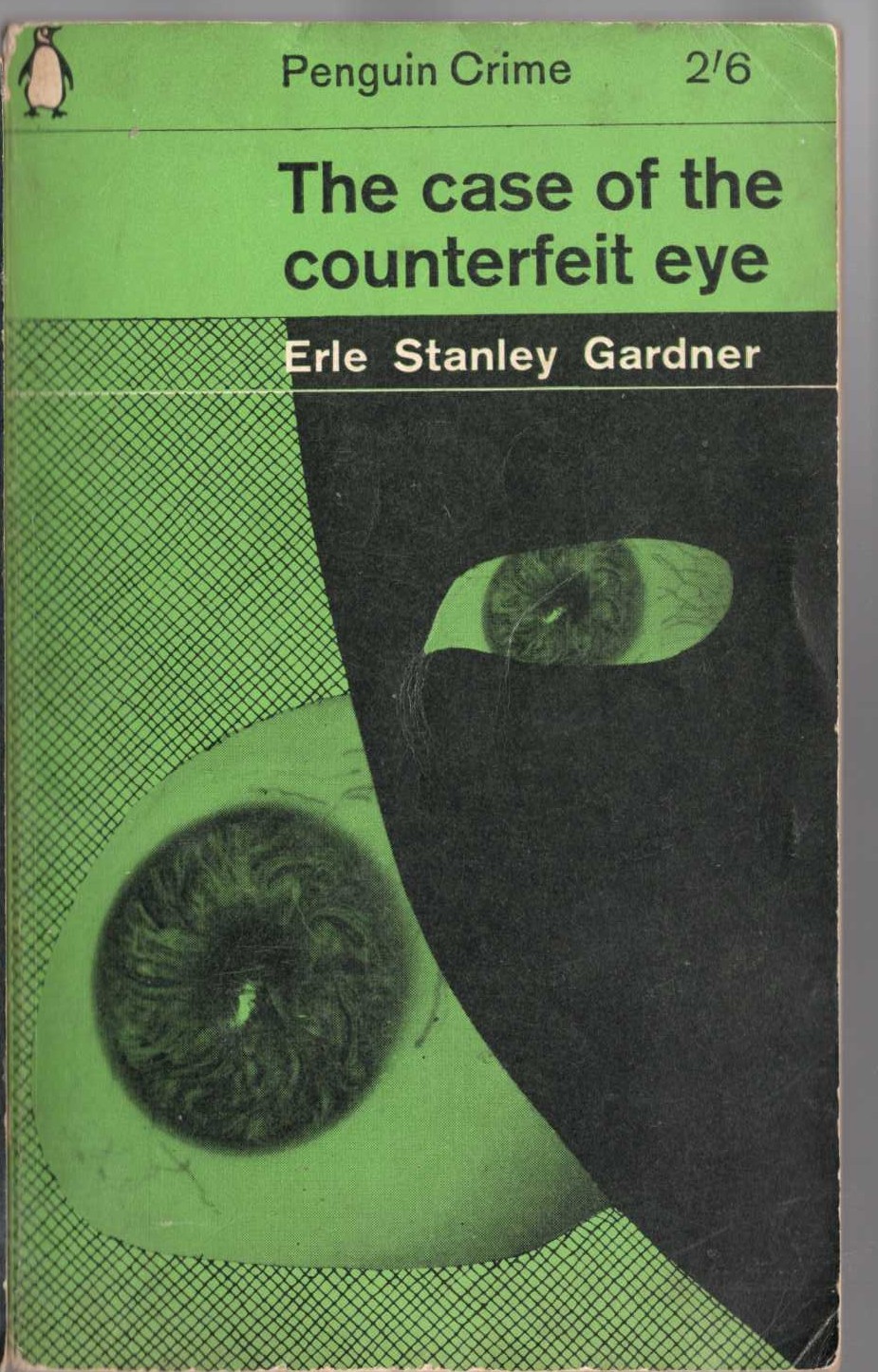 Erle Stanley Gardner  THE CASE OF THE COUNTERFEIT EYE front book cover image