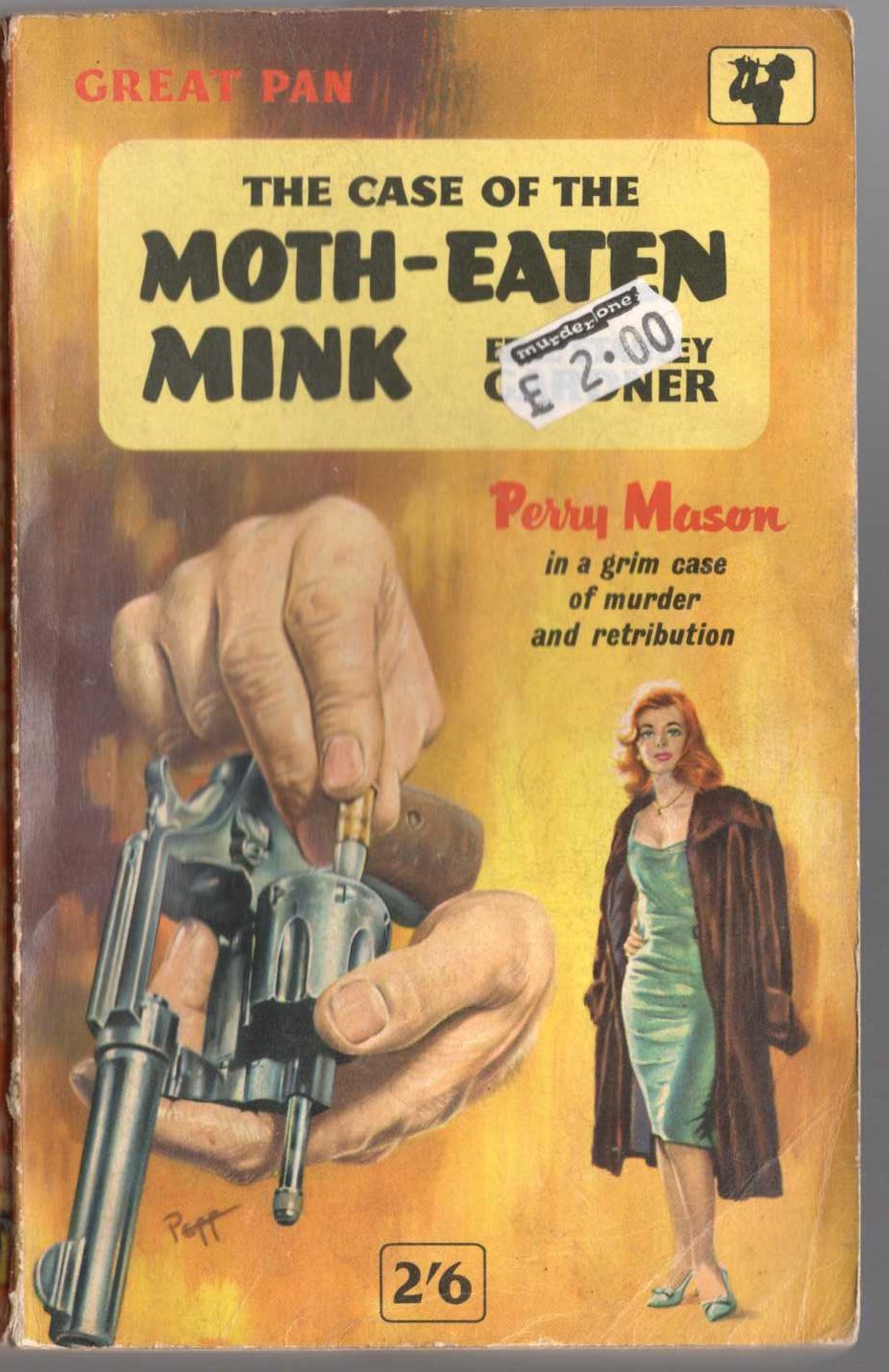 Erle Stanley Gardner  THE CASE OF THE MOTH-EATEN MINK front book cover image