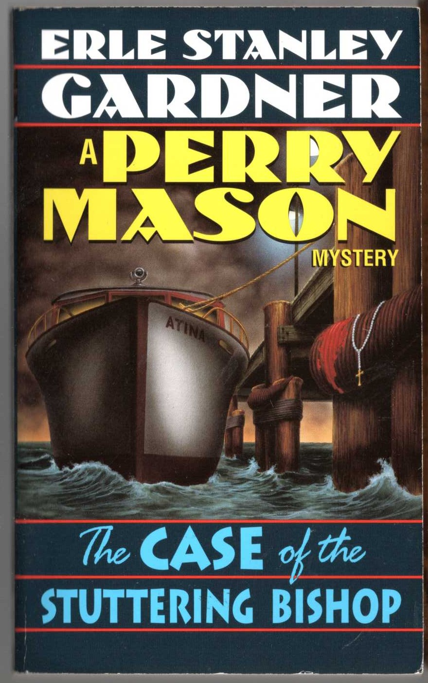 Erle Stanley Gardner  THE CASE OF THE STUTTERING BISHOP front book cover image