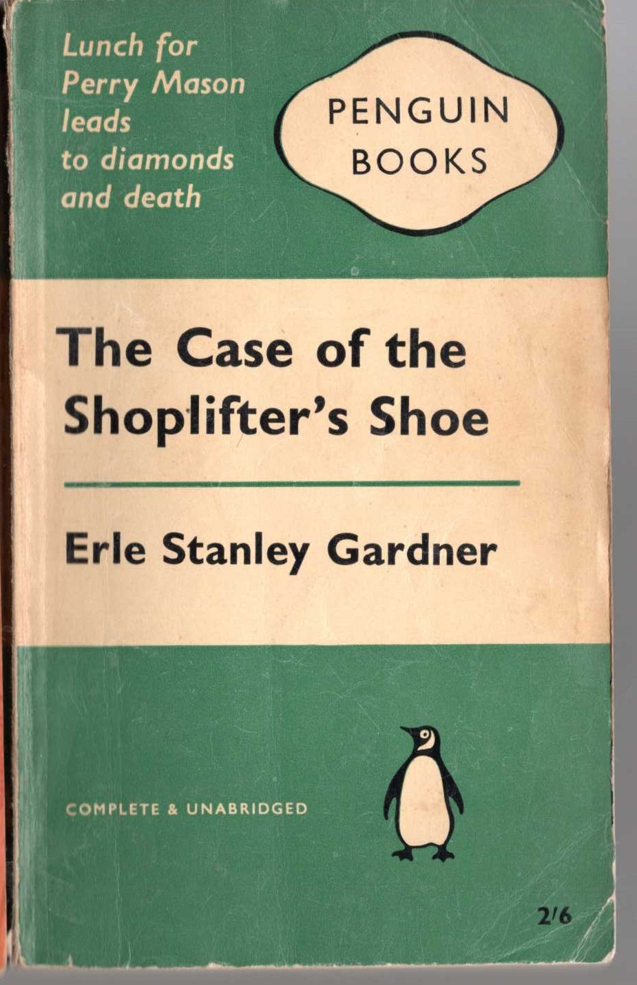 Erle Stanley Gardner  THE CASE OF THE SHOPLIFTER'S SHOE front book cover image
