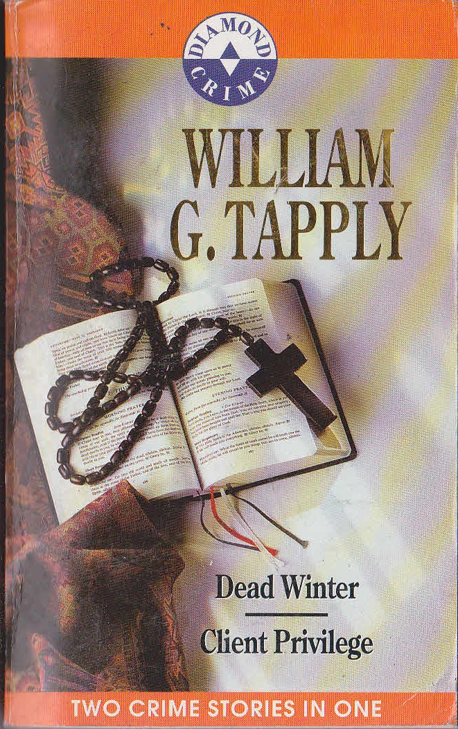 William G. Tapply  DEAD WINTER and CLIENT PRIVILEGE (Double Volume) front book cover image
