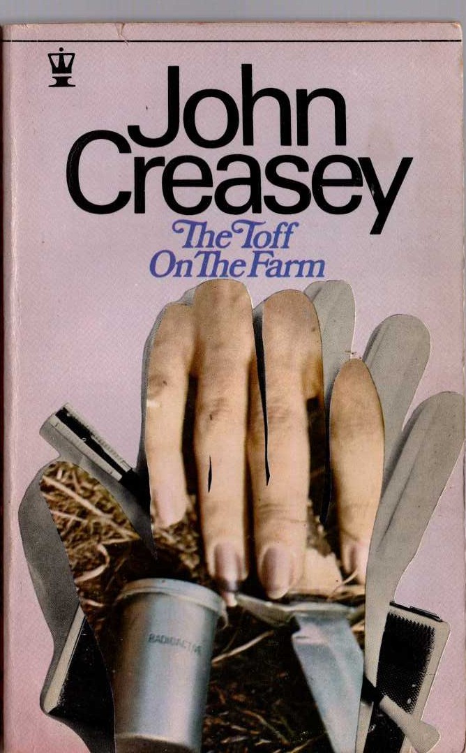 John Creasey  THE TOFF ON THE FARM front book cover image