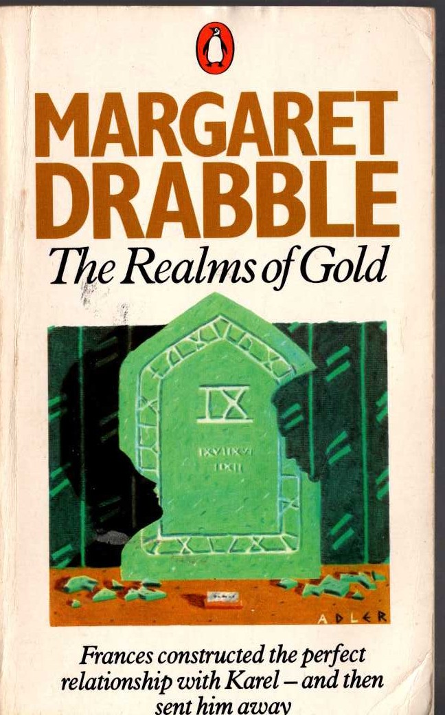 Margaret Drabble  THE REALMS OF GOLD front book cover image