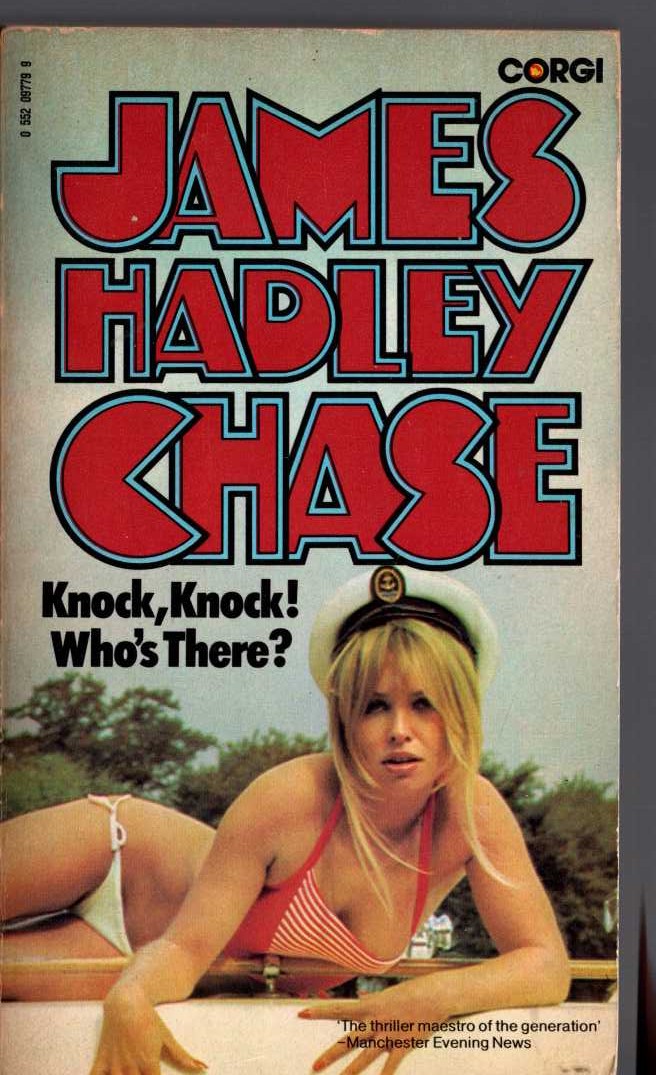 James Hadley Chase  KNOCK, KNOCK! WHO'S THERE? front book cover image