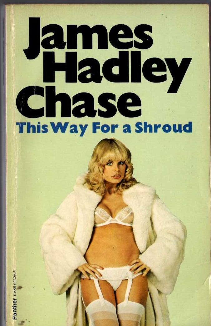 James Hadley Chase  THIS WAY FOR A SHROUD front book cover image