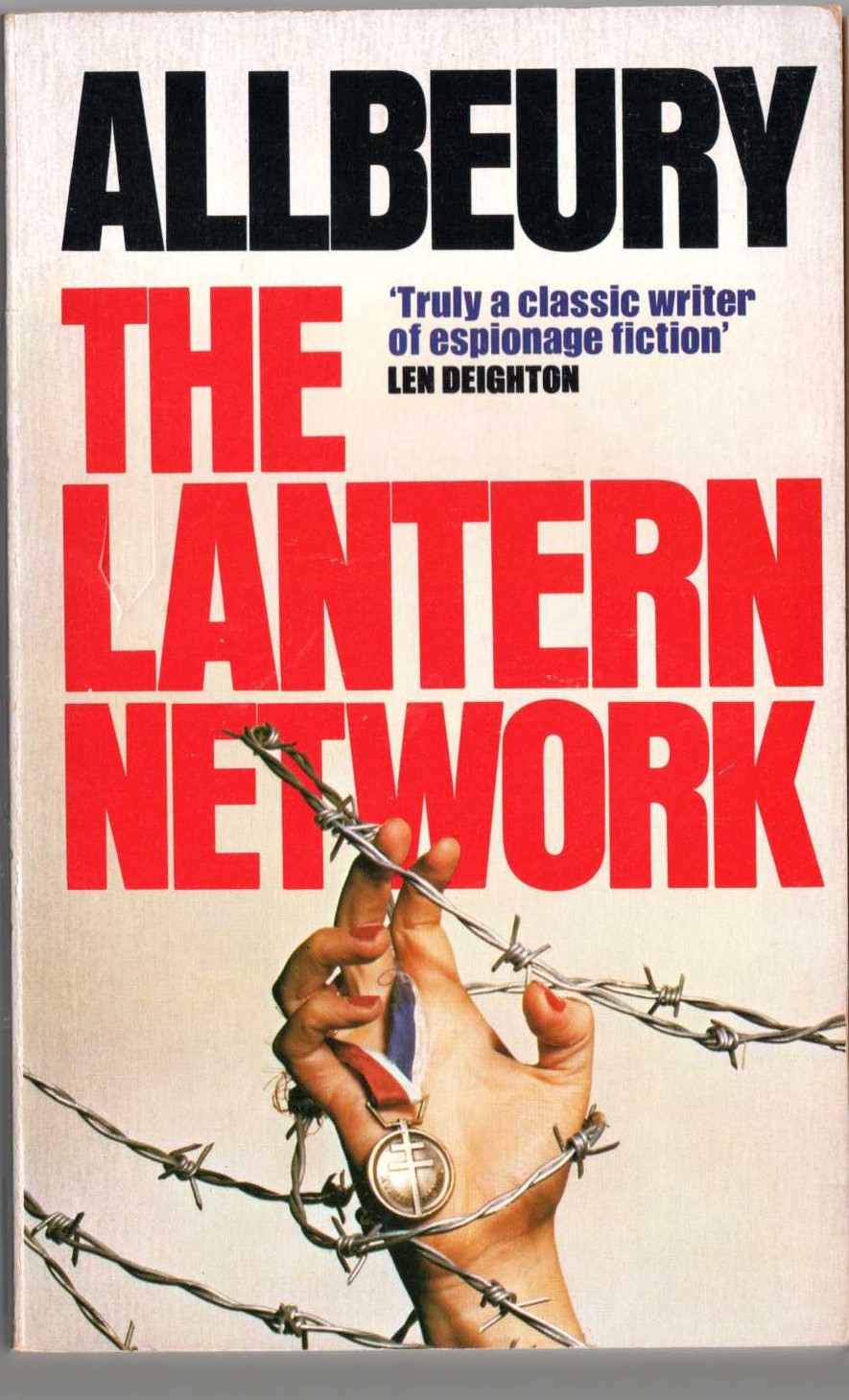 Ted Allbeury  THE LANTERN NETWORK front book cover image