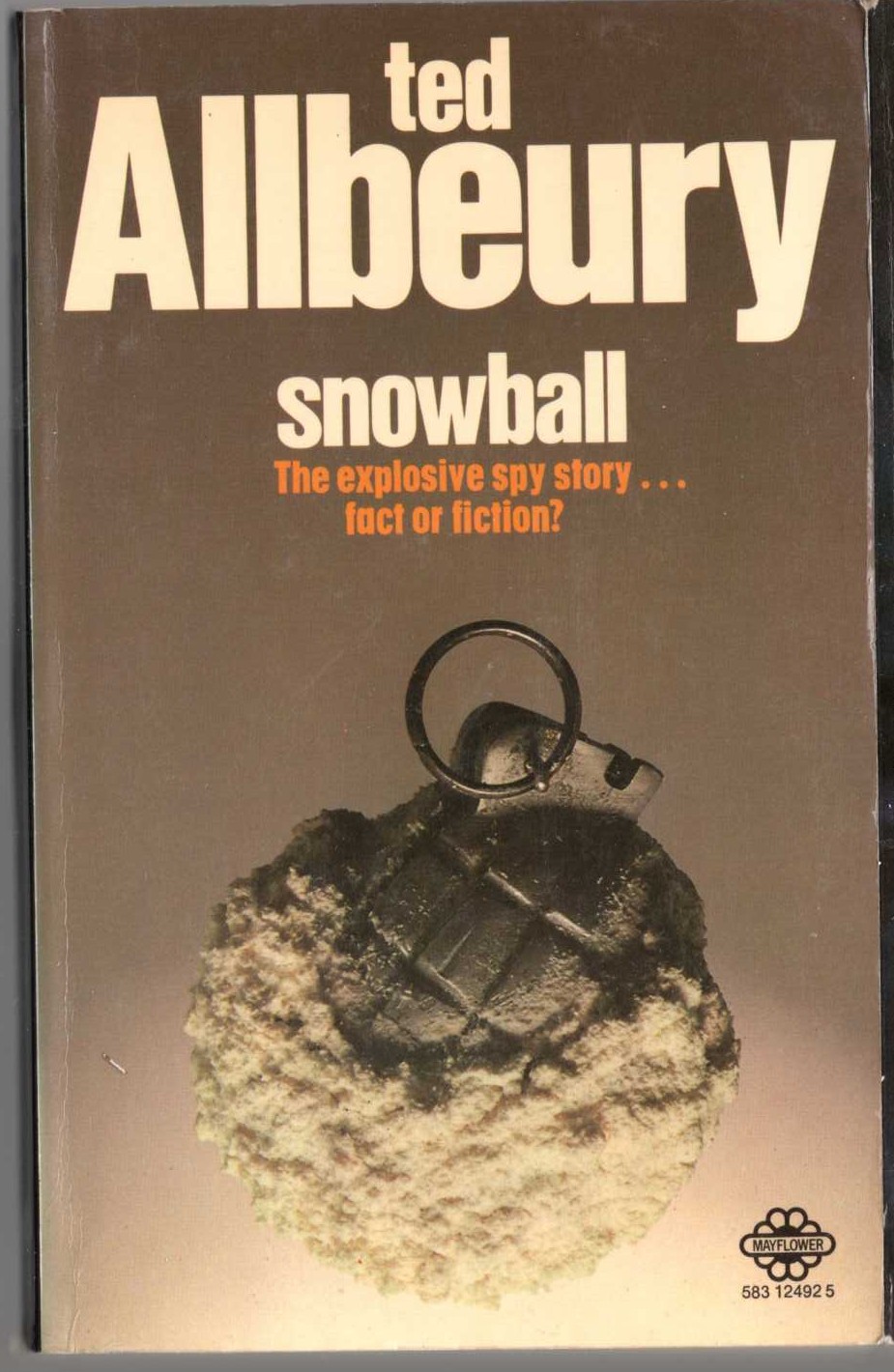 Ted Allbeury  SNOWBALL front book cover image