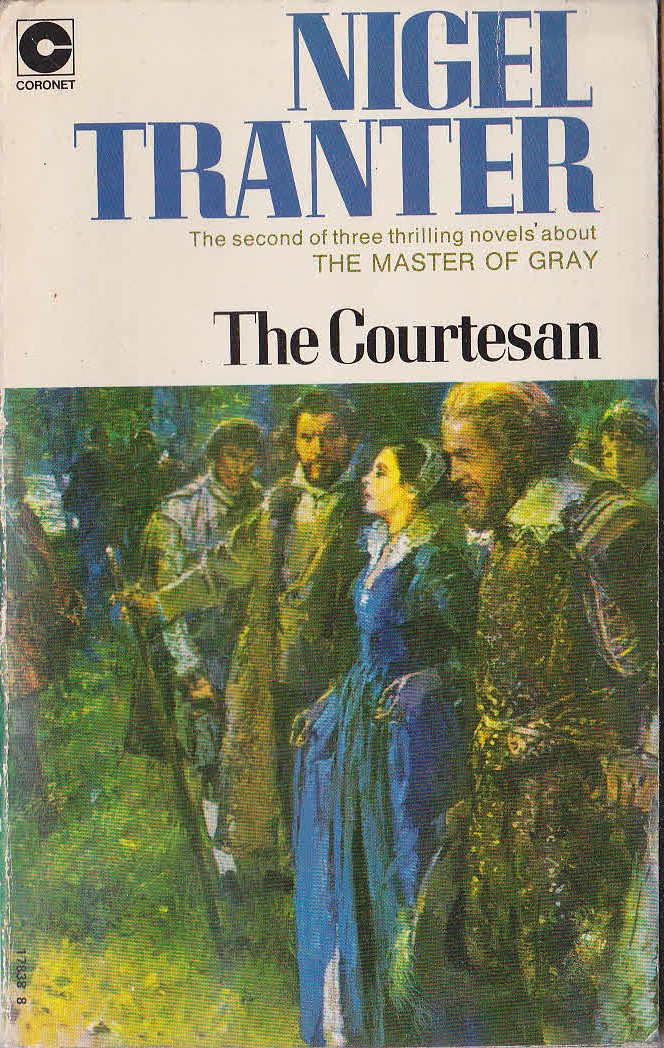 Nigel Tranter  THE COURTESAN front book cover image