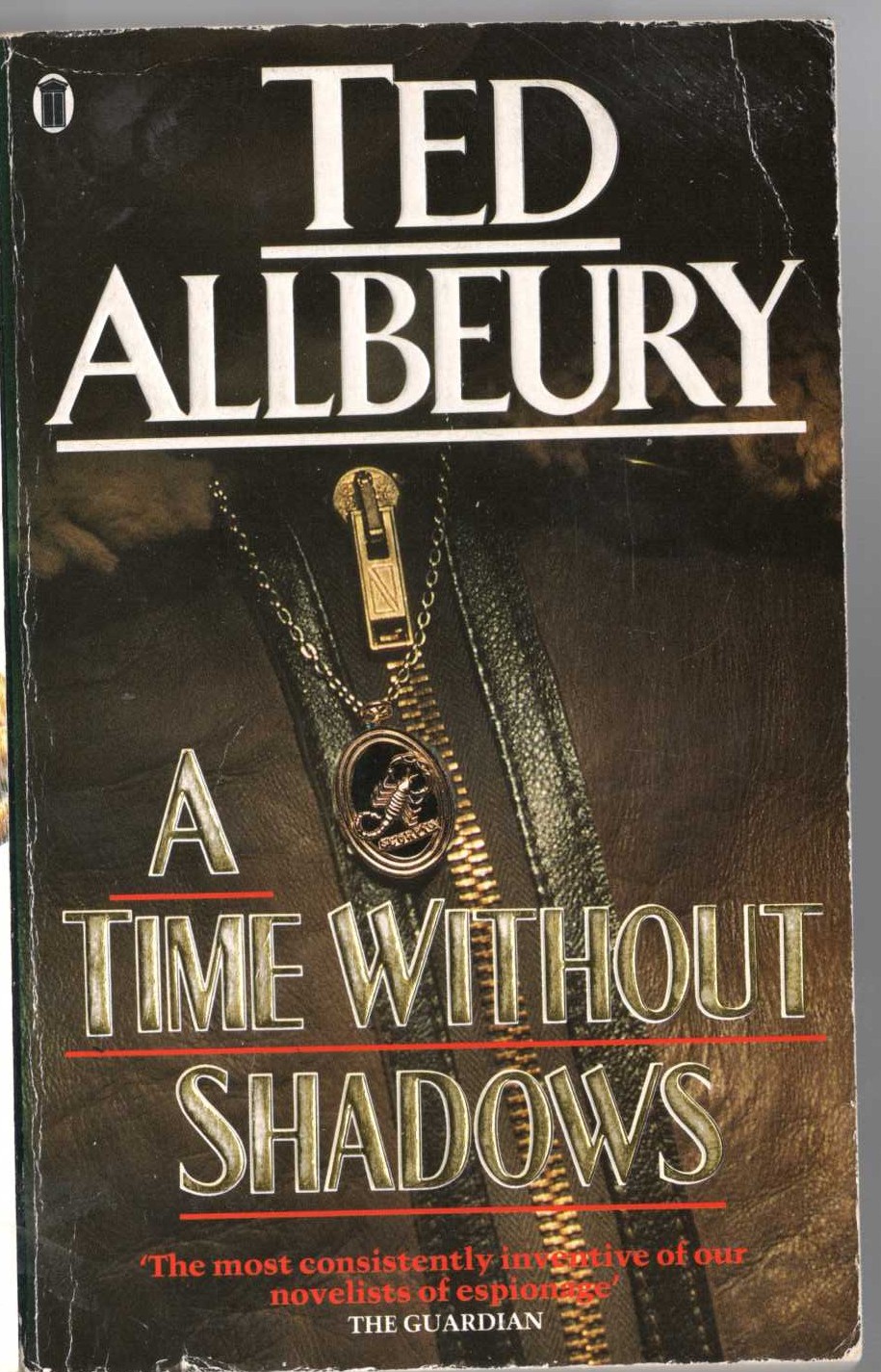 Ted Allbeury  A TIME WITHOUT SHADOWS front book cover image