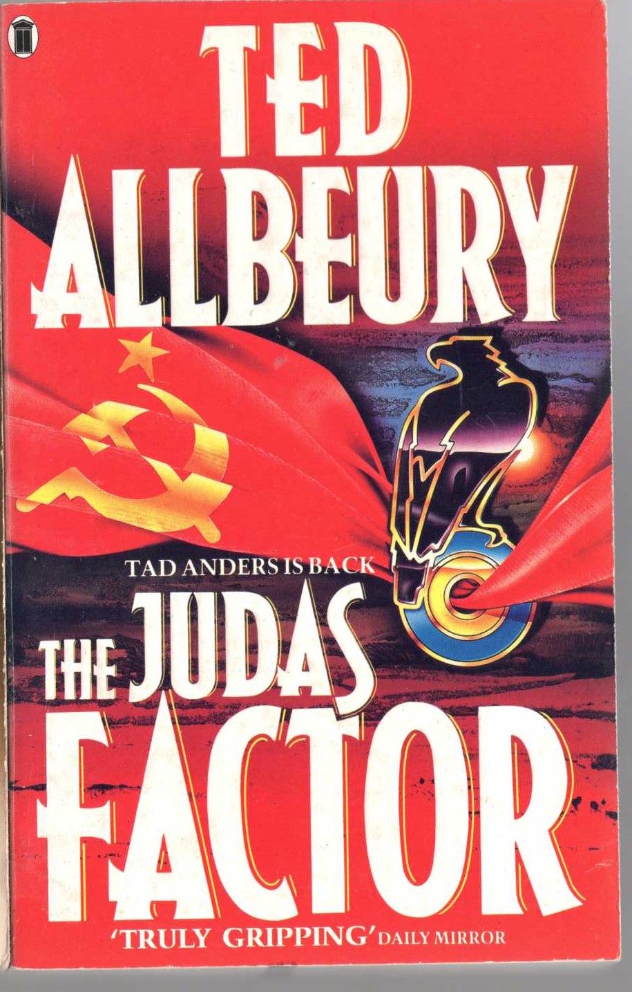 Ted Allbeury  THE JUDAS FACTOR front book cover image