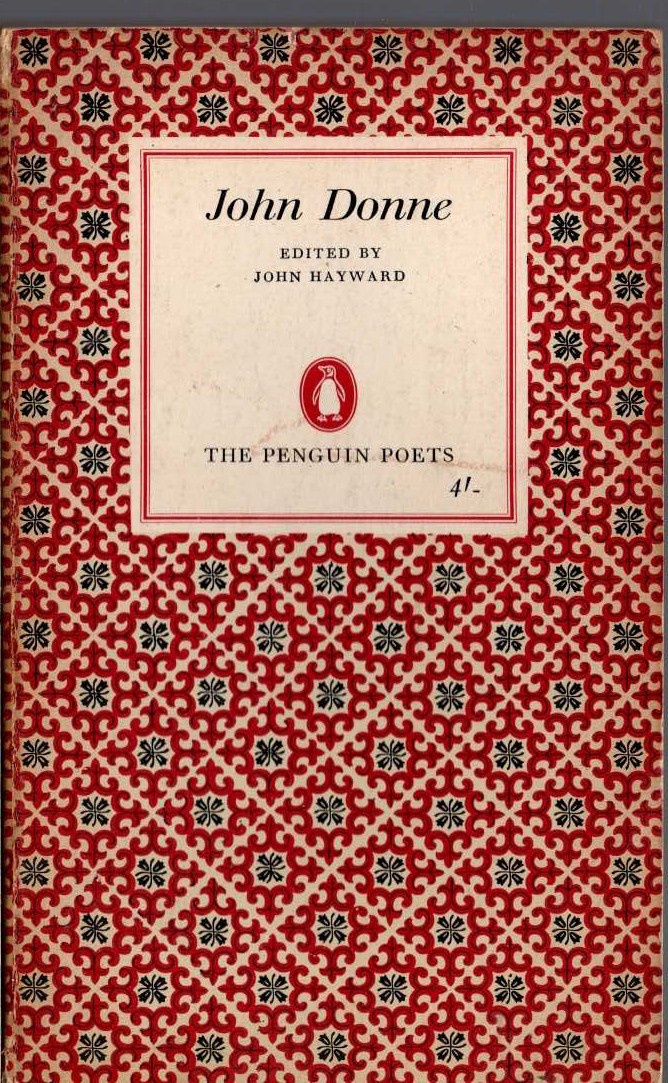 John Hayward (edits) JOHN DONNE front book cover image