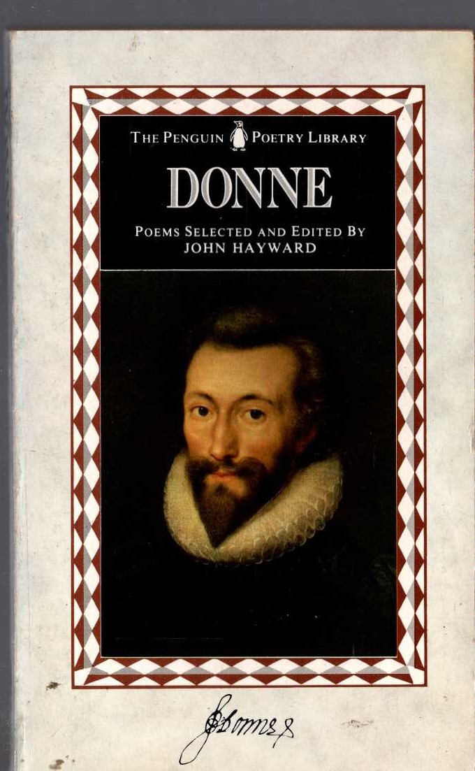 John Hayward (selects_and_edits) [JOHN] DONNE. A selection of his poetry front book cover image