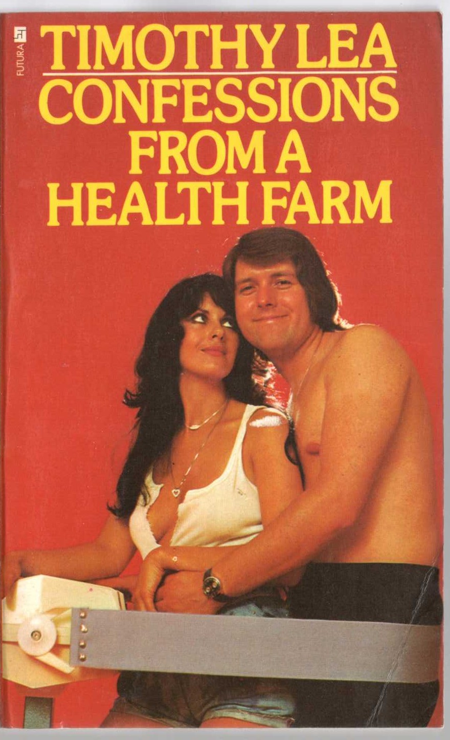Timothy Lea  CONFESSIONS FROM A HEALTH FARM front book cover image