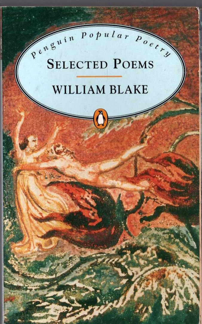 William Blake  SELECTED POEMS front book cover image
