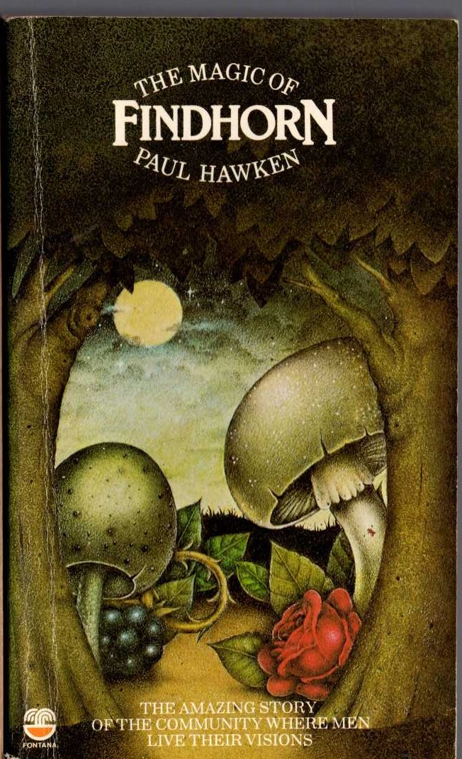 Paul Hawken  THE MAGIC OF FINDHORN front book cover image