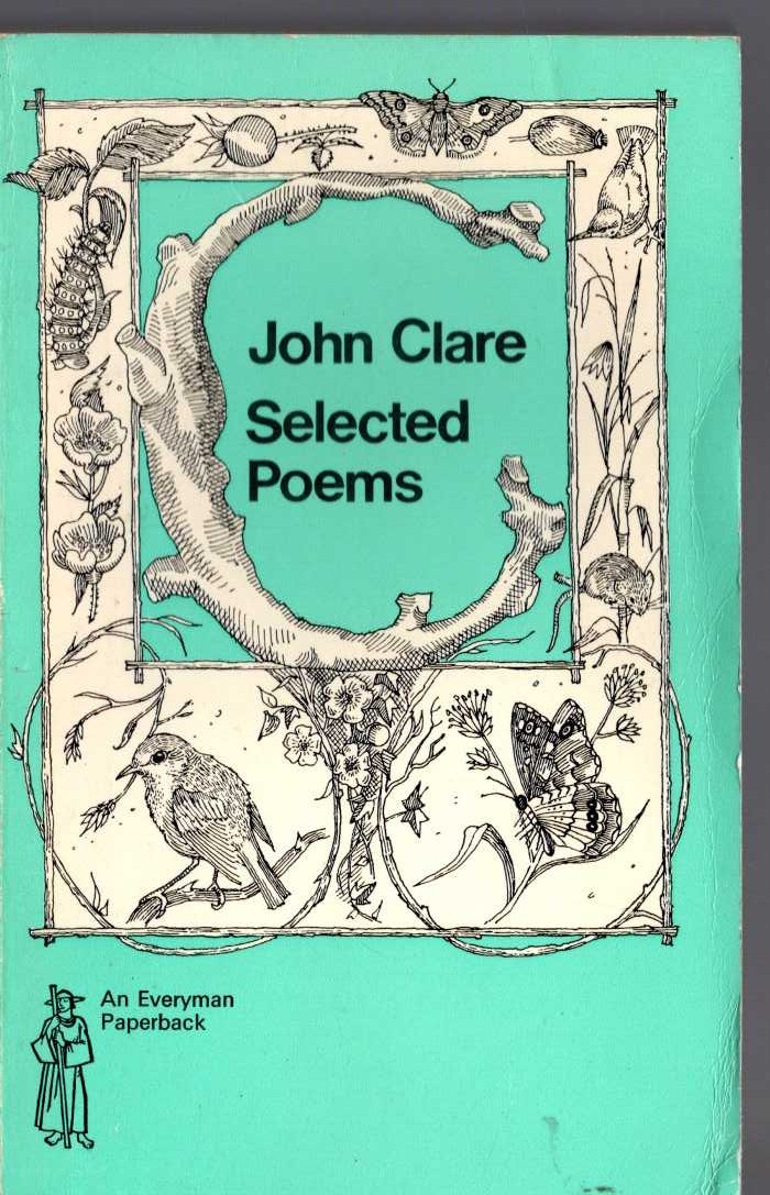 John Clare  SELECTED POEMS front book cover image