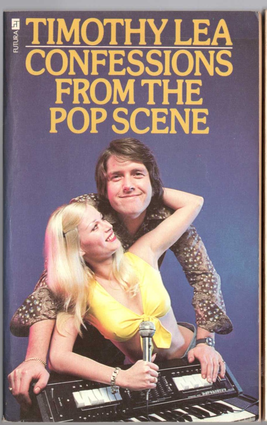 Timothy Lea  CONFESSIONS FROM THE POP SCENE front book cover image