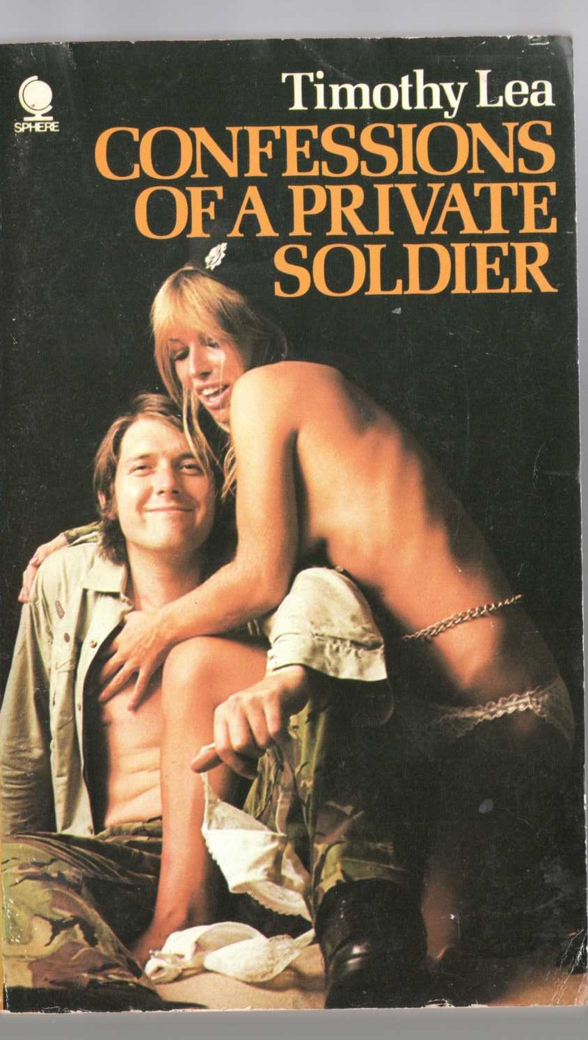 Timothy Lea  CONFESSIONS OF A PRIVATE SOLDIER front book cover image