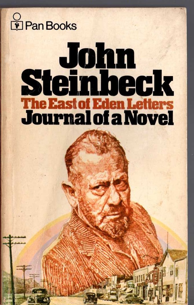 John Steinbeck  JOURNEY OF A NOVEL (non-fiction) front book cover image