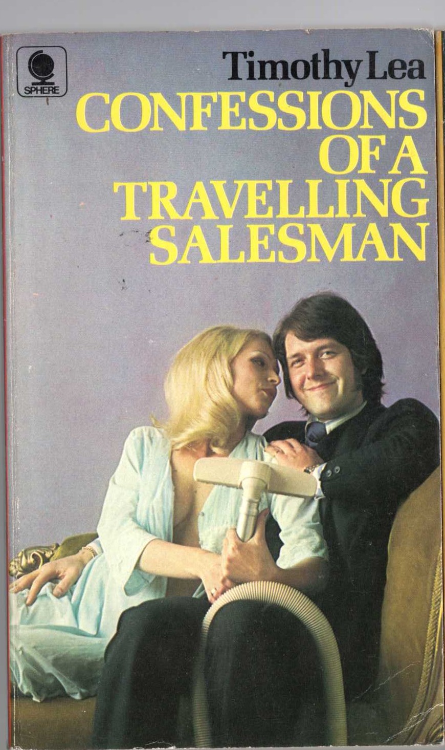 Timothy Lea  CONFESSIONS OF A TRAVELLING SALESMAN front book cover image