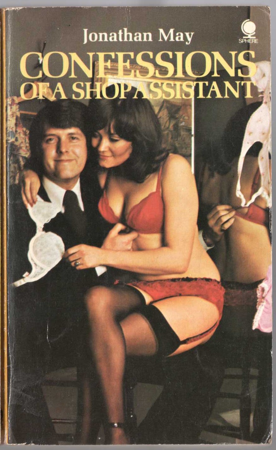 Jonathan May  CONFESSIONS OF A SHOP ASSISTANT front book cover image