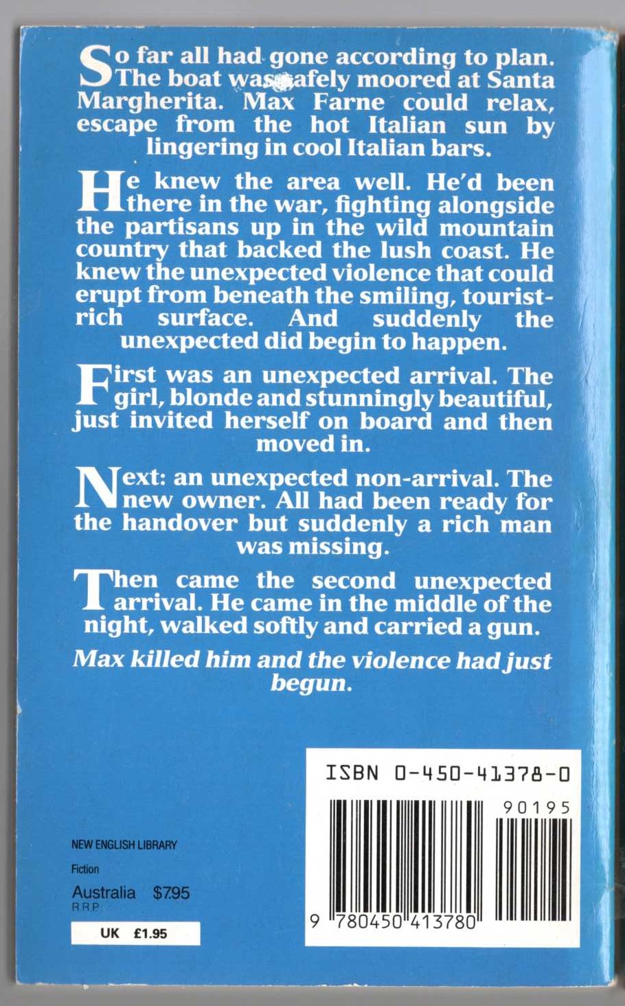 Ted Allbeury  WHERE ALL THE GIRLS ARE SWEETER magnified rear book cover image