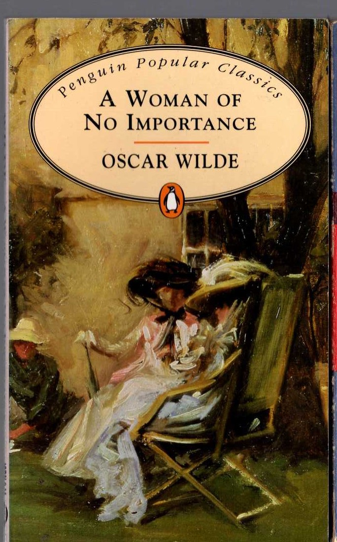 Oscar Wilde  A WOMAN OF NO IMPORTANCE front book cover image