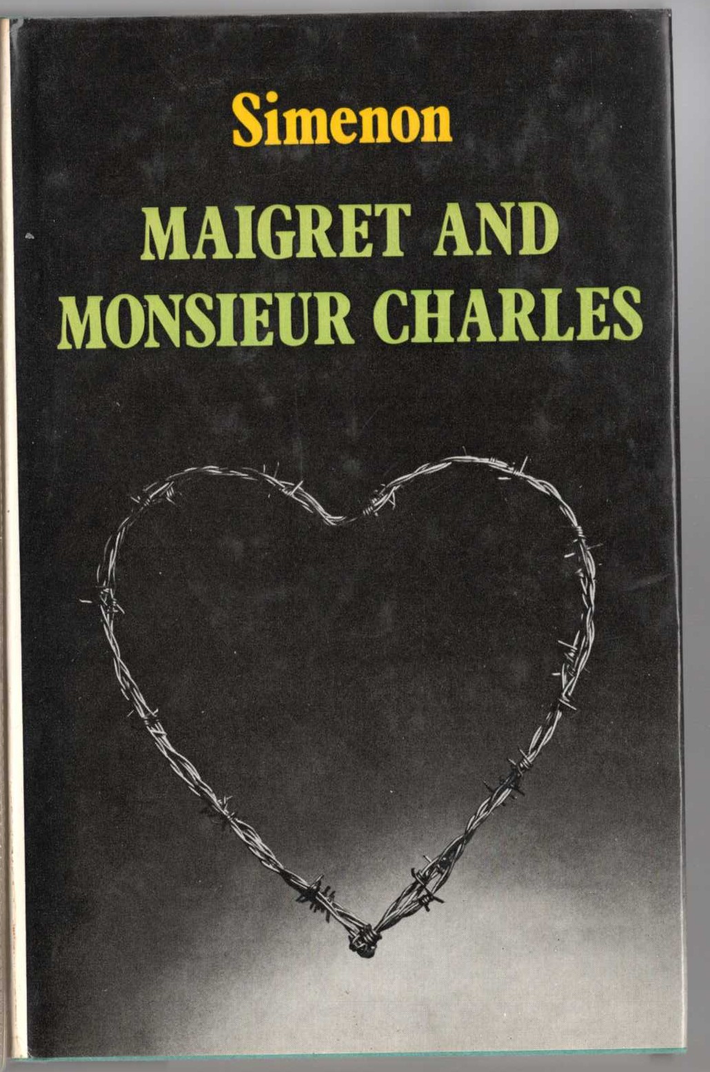 MAIGRET AND MONSIEUR CHARLES front book cover image