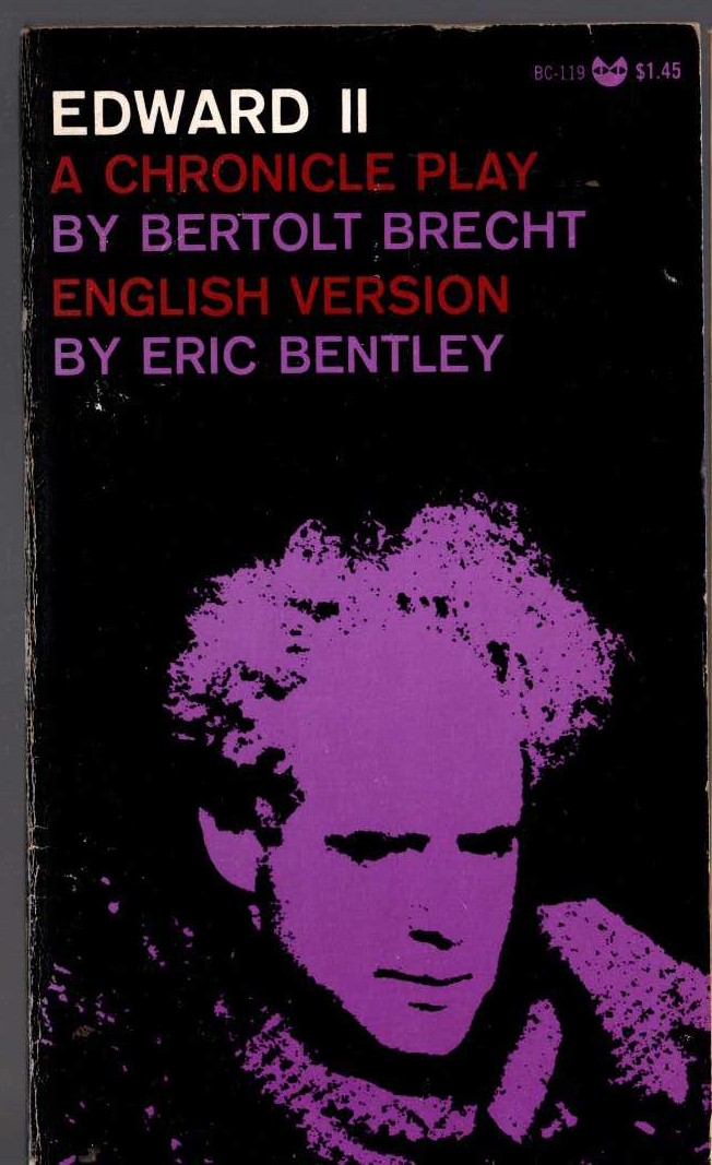 Bertolt Brecht  EDWARD II front book cover image