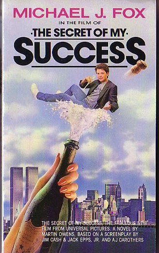 Martin Owens  THE SECRET OF MY SUCCESS (Michael J.Fox) front book cover image