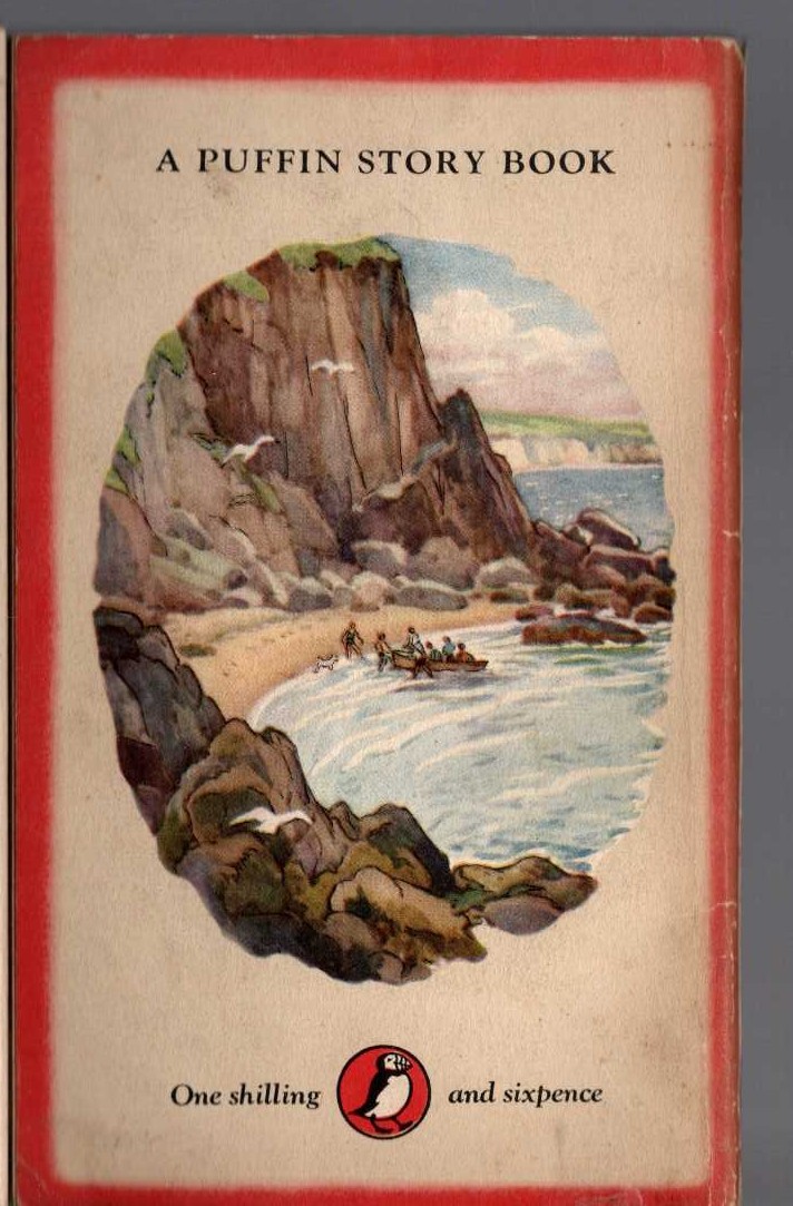 R.J. McGregor  THE SECRET OF DEAD MAN'S COVE magnified rear book cover image