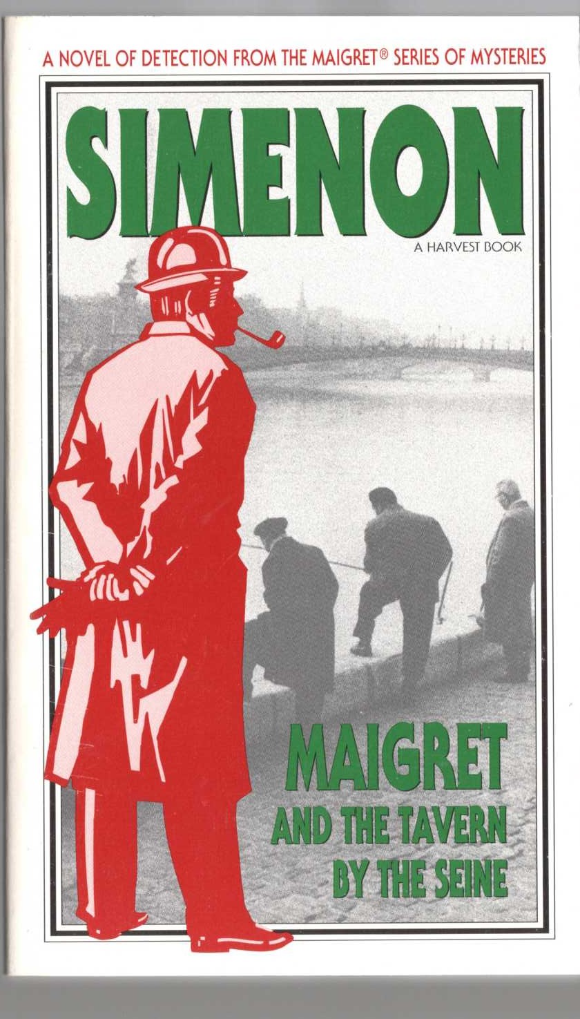 Georges Simenon  MAIGRET AND THE TAVERN BY THE SEINE front book cover image
