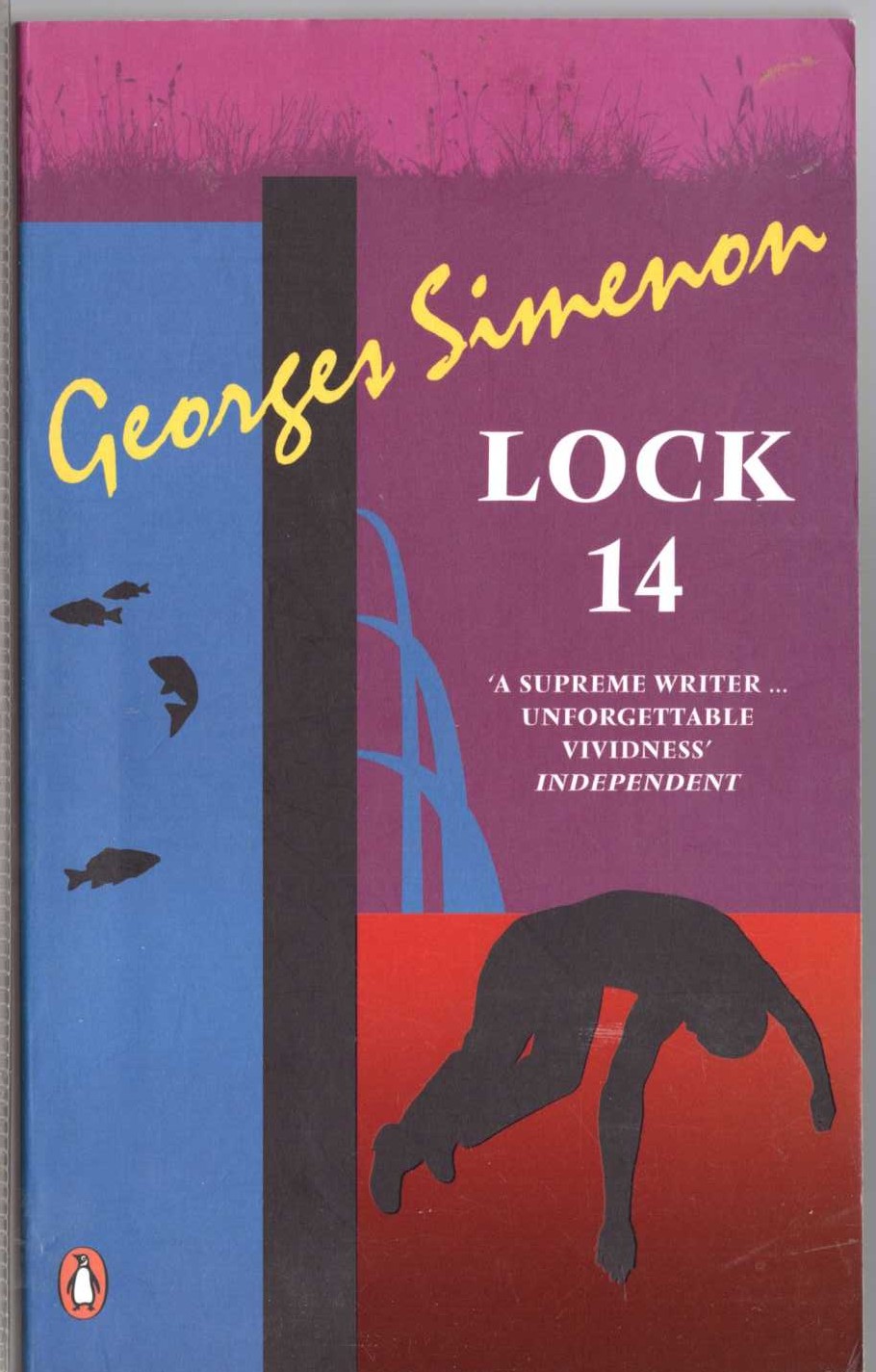 Georges Simenon  LOCK 14 front book cover image