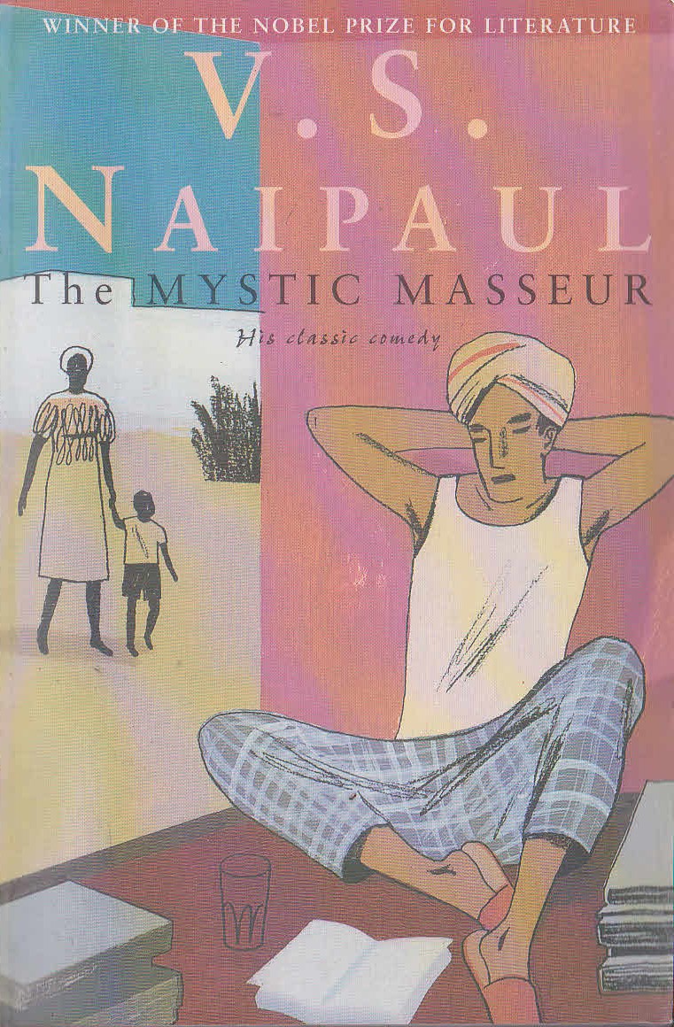 V.S. Naipaul  THE MYSTIC MASSEUR front book cover image