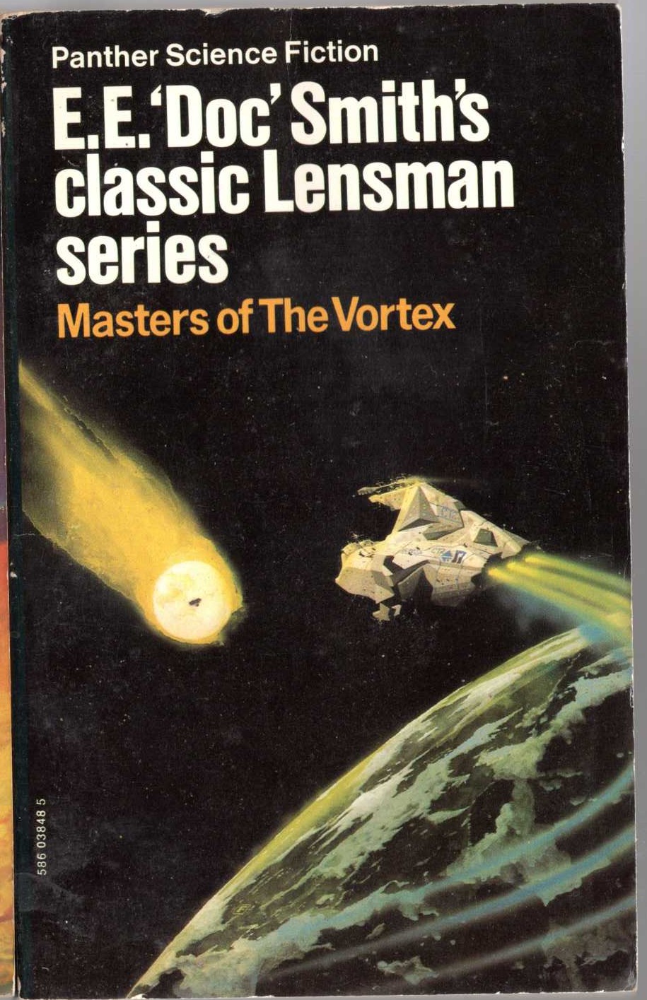 E.E.'Doc' Smith  MASTERS OF THE VORTEX front book cover image
