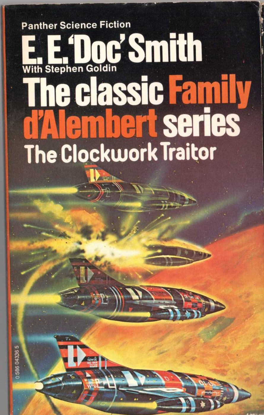 E.E.'Doc' Smith  THE CLOCKWORK TRAITOR front book cover image