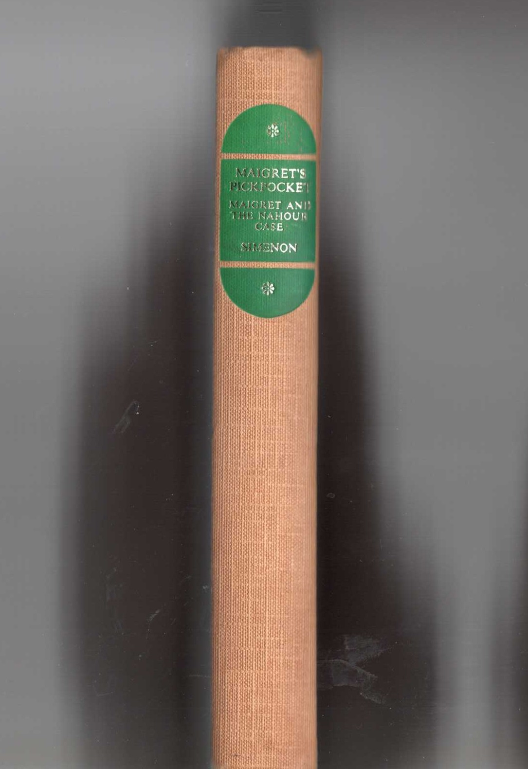 MAIGRET'S PICKPOCKET and MAIGRET AND THE NAHOUR CASE front book cover image